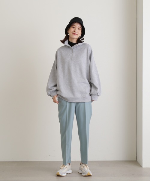 N.（N. Natural Beauty Basic）（エヌエヌナチュラルビューティーベーシック）の「【S Size Line】◆アンクルテーパードパンツ（スラックス・レディース・グレー/ブルー/オフホワイト・SMALL/MEDIUM）」の16枚目の写真