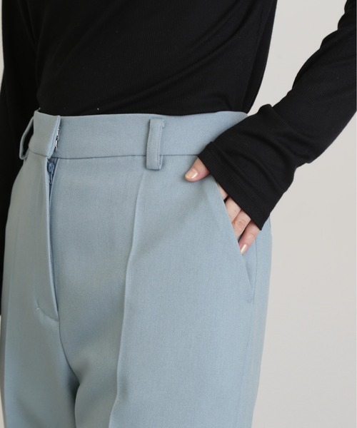 N.（N. Natural Beauty Basic）（エヌエヌナチュラルビューティーベーシック）の「【S Size Line】◆アンクルテーパードパンツ（スラックス・レディース・グレー/ブルー/オフホワイト・SMALL/MEDIUM）」の21枚目の写真