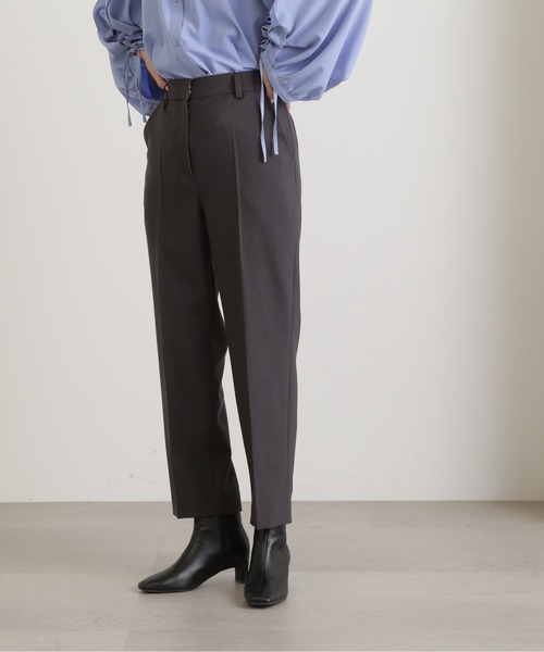 N.（N. Natural Beauty Basic）（エヌエヌナチュラルビューティーベーシック）の「【S Size Line】◆アンクルテーパードパンツ（スラックス・レディース・グレー/ブルー/オフホワイト・SMALL/MEDIUM）」の5枚目の写真