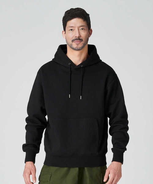 RHC購入⭐︎Baja Hoodie 白パーカー BACK NUMBER】「15オンス」ヘビー裏毛スウェットパーカー