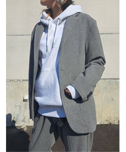 BACK NUMBER（バックナンバー）の「【BACK NUMBER】「15オンス」ヘビー裏毛スウェットパーカー（パーカー・メンズ・ライトグレー/ブラック/グリーン/イエロー/ダークグレー/オリーブ・XL/M/L/S）」の22枚目の写真