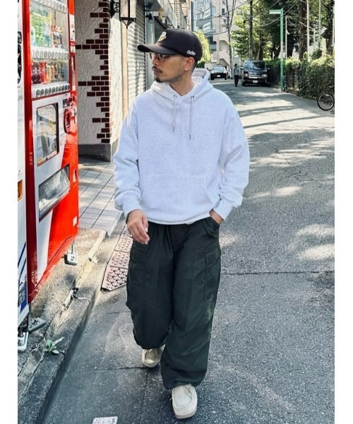 BACK NUMBER】「15オンス」ヘビー裏毛スウェットパーカー