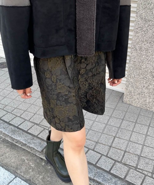 新品同様】 bow.a ボウエー タックショートパンツ FREE ブラック