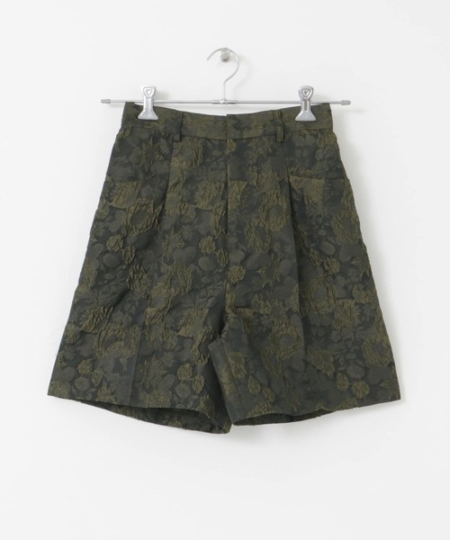 新品 FOXEY タックショートパンツ サイドジップ 黒 サイズ38