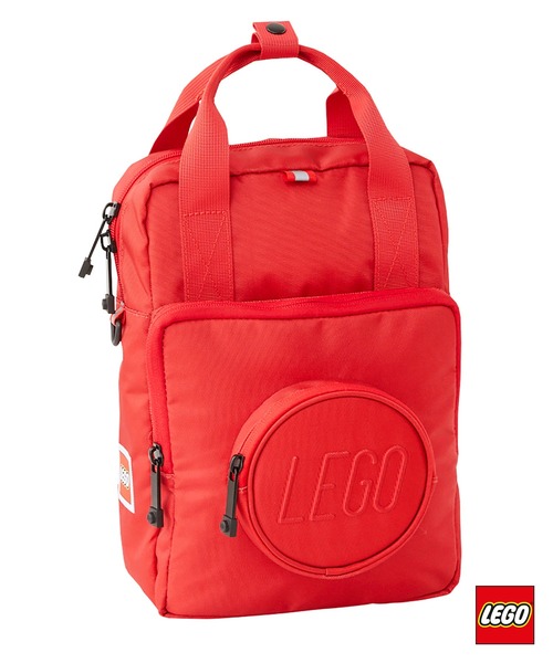 LEGO（レゴ）の「LEGO バックパック  SIGNATURE  Brick 1×1  [7L]（バックパック/リュック・キッズ・ブラック/レッド/グリーン/ブルー/ローズ・FREE）」の4枚目の写真