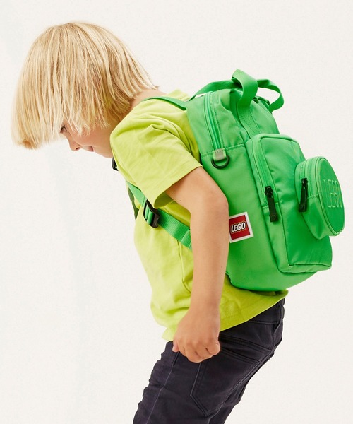 LEGO（レゴ）の「LEGO バックパック  SIGNATURE  Brick 1×1  [7L]（バックパック/リュック・キッズ・ブラック/レッド/グリーン/ブルー/ローズ・FREE）」の21枚目の写真