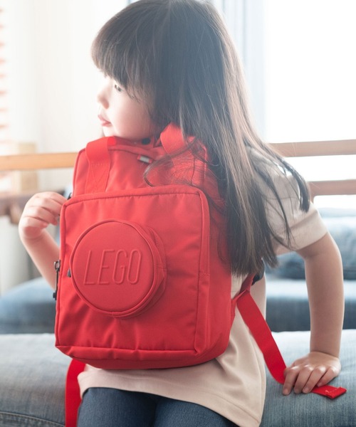 LEGO（レゴ）の「LEGO バックパック  SIGNATURE  Brick 1×1  [7L]（バックパック/リュック・キッズ・ブラック/レッド/グリーン/ブルー/ローズ・FREE）」の7枚目の写真