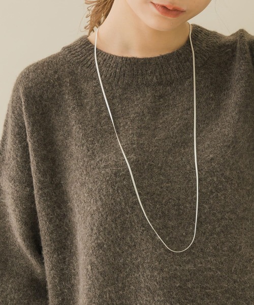 SMELLY（スメリー）の「スネークチェーンロングネックレス（ネックレス・レディース・ゴールド/シルバー・-）」の10枚目の写真