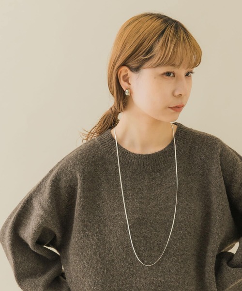 SMELLY（スメリー）の「スネークチェーンロングネックレス（ネックレス・レディース・ゴールド/シルバー・-）」の12枚目の写真