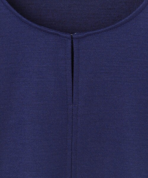 J.PRESS Ladies(J.プレス レディス)の「ウールスムース ペプラム カットソー(Tシャツ/カットソー・レディース・ネイビー系/パープル系/ブルー系/グレー系・SMALL)」の8枚目の写真