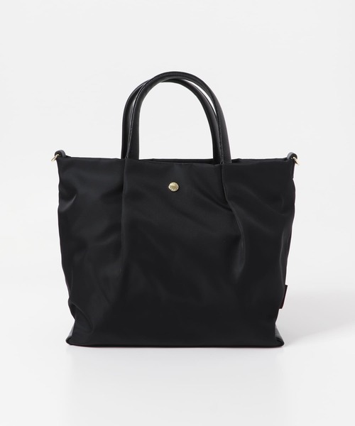 Legato Largo（レガートラルゴ）の「Legato largo　撥水ナイロン2WAYショルダーバッグ（ショルダーバッグ・レディース・ネイビー/グレー/ブラック・ONE）」の6枚目の写真