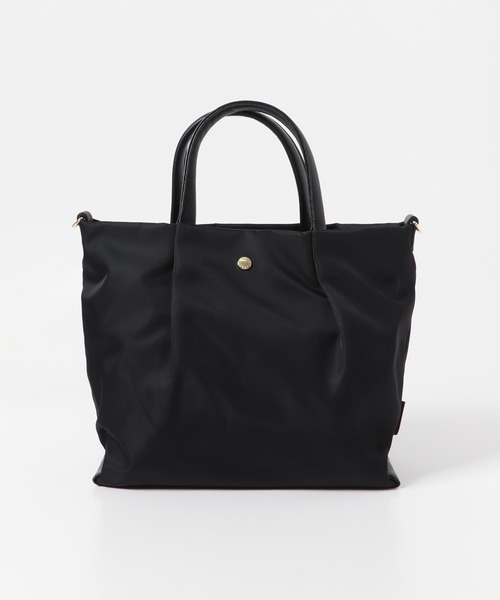 Legato Largo（レガートラルゴ）の「Legato largo　撥水ナイロン2WAYショルダーバッグ（ショルダーバッグ・レディース・ネイビー/グレー/ブラック・ONE）」の16枚目の写真