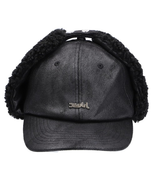 X-girl（エックスガール）の「6PANEL FLIGHT CAP（キャップ・レディース・ブラック/ブラウン・ONE SIZE）」の12枚目の写真