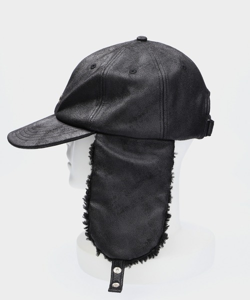 X-girl（エックスガール）の「6PANEL FLIGHT CAP（キャップ・レディース・ブラック/ブラウン・ONE SIZE）」の10枚目の写真