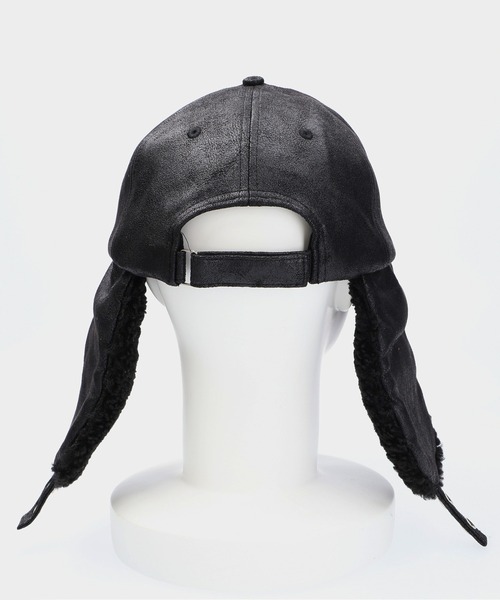 X-girl（エックスガール）の「6PANEL FLIGHT CAP（キャップ・レディース・ブラック/ブラウン・ONE SIZE）」の11枚目の写真