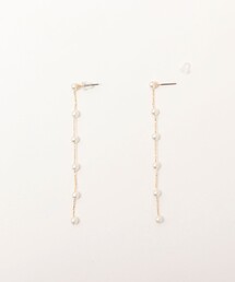 NOLLEY’S | パールチェーンピアス(ピアス(両耳用))
