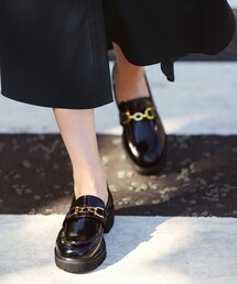 OPAQUE.CLIP | 【大草直子さんコラボ】厚底ビットローファー(パンプス)