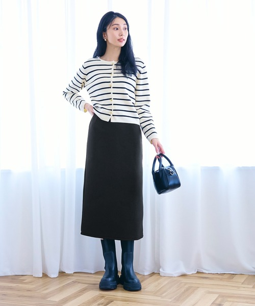 ダンボールアイラインスカート　スローブイエナ セール】《追加》ダンボールアイラインスカート（スカート