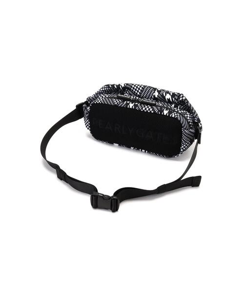 【PEARLY GATES】千鳥アーガイル柄 ショルダーポーチ ポーチ 【PEARLY GATES】ショルダーポーチ ＜NEWアーガイル＞ (UNISEX)