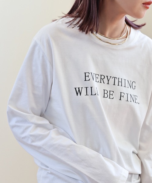 ULEULA(ウルア)の「ロゴT/プリントオーバーTシャツ(Tシャツ/カットソー・レディース・ホワイト/ブラック・FREE)」の8枚目の写真