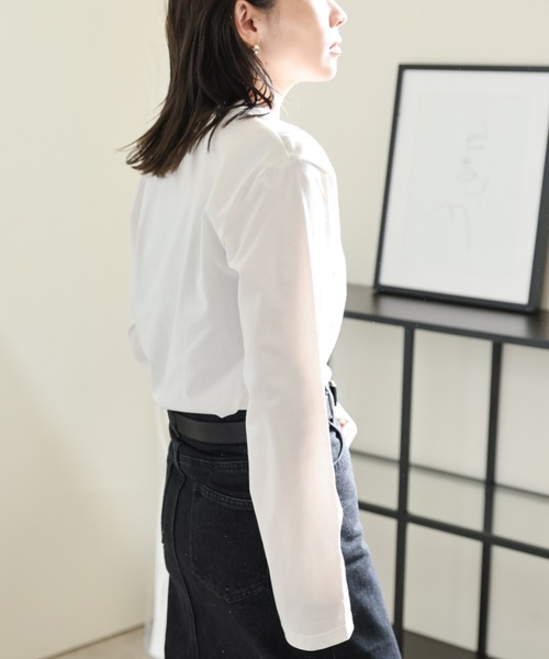 ULEULA(ウルア)の「ロゴT/プリントオーバーTシャツ(Tシャツ/カットソー・レディース・ホワイト/ブラック・FREE)」の15枚目の写真