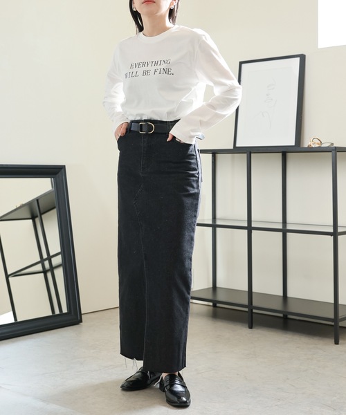 ULEULA(ウルア)の「ロゴT/プリントオーバーTシャツ(Tシャツ/カットソー・レディース・ホワイト/ブラック・FREE)」の19枚目の写真