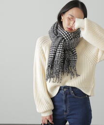 FREE'S MART | ◆ブロックチェックストール(マフラー)