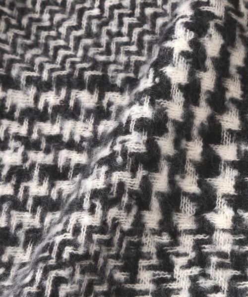 FREE'S MART（フリーズマート）の「◆ブロックチェックストール（マフラー・レディース・ブラック系その他/イエロー系その他・ﾌﾘ-）」の7枚目の写真