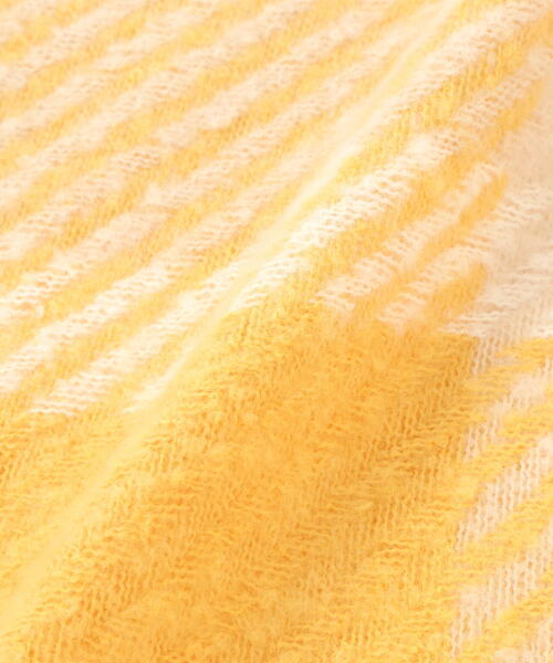 FREE'S MART（フリーズマート）の「◆ブロックチェックストール（マフラー・レディース・ブラック系その他/イエロー系その他・ﾌﾘ-）」の13枚目の写真