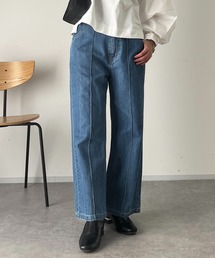 un dix cors | ピンタックデニム(デニムパンツ)