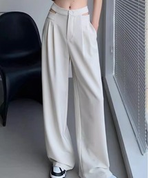 Cross Slacks / クロスハイウエストスラックス