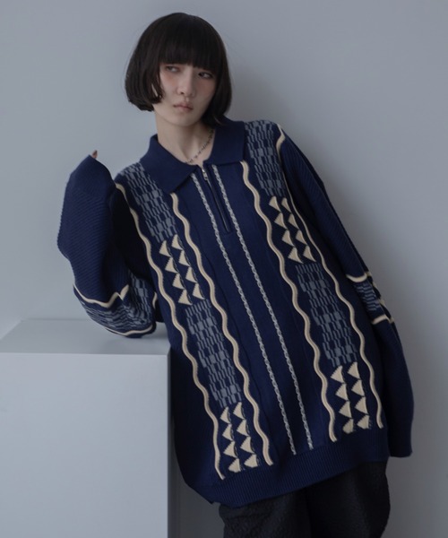 VETEMENTS ユニセックス セーター S 青 adidas☆ユニセックス X'MAS SWEATER (adidas/ニット・セーター
