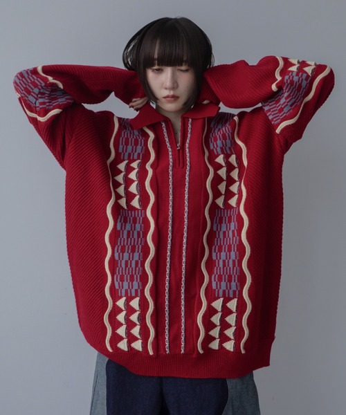 Rouen様オーダー専用ページ セール】片畦オーバーサイズ サイドスリット入り 長袖ボーダークルー