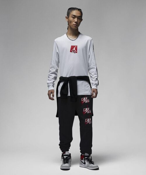 NIKE*ジョーダン ブランド グラフィック ロングスリーブ Tシャツ JORDAN BRAND（ジョーダンブランド）の「ジョーダン ブランド
