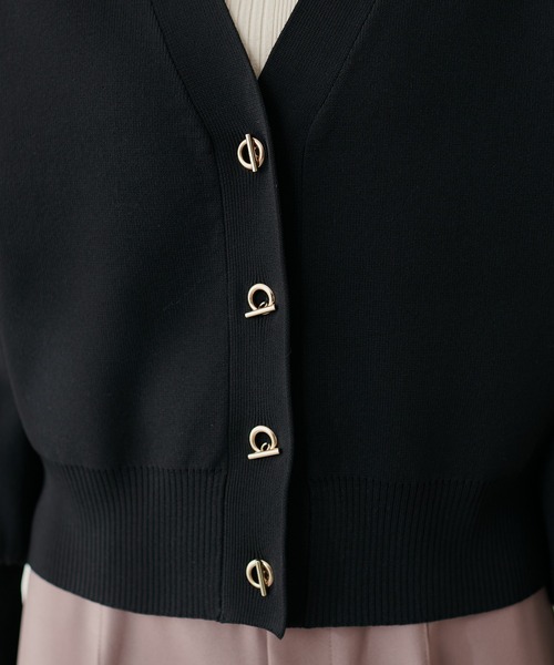 なちゅ　カーディガン 10日までにご購入 NUNIFE】《さやべびコラボ》起毛ステッチカーディガン | Remind me and