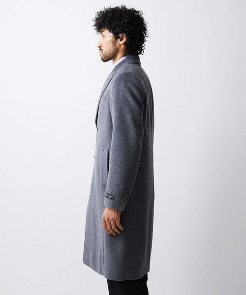 MICHEL KLEIN HOMME (ミッシェルクランオム)の「チェスターコート(チェスターコート・メンズ・グレー・MEDIUM/LARGE/X-LARGE)」の3枚目の写真
