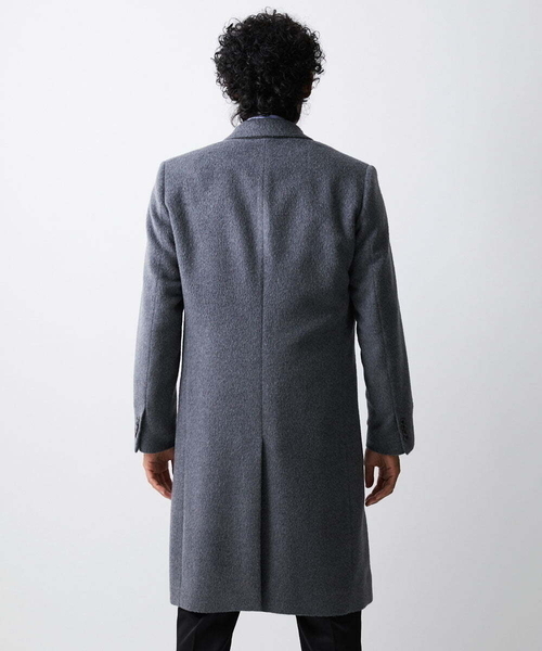 MICHEL KLEIN HOMME (ミッシェルクランオム)の「チェスターコート(チェスターコート・メンズ・グレー・MEDIUM/LARGE/X-LARGE)」の4枚目の写真