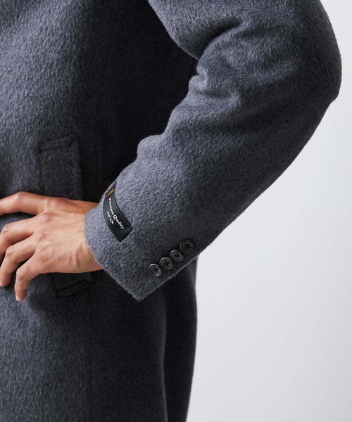 MICHEL KLEIN HOMME (ミッシェルクランオム)の「チェスターコート(チェスターコート・メンズ・グレー・MEDIUM/LARGE/X-LARGE)」の6枚目の写真