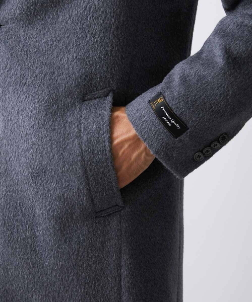 MICHEL KLEIN HOMME (ミッシェルクランオム)の「チェスターコート(チェスターコート・メンズ・グレー・MEDIUM/LARGE/X-LARGE)」の7枚目の写真