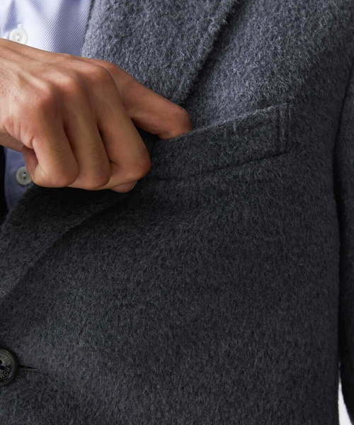 MICHEL KLEIN HOMME (ミッシェルクランオム)の「チェスターコート(チェスターコート・メンズ・グレー・MEDIUM/LARGE/X-LARGE)」の11枚目の写真
