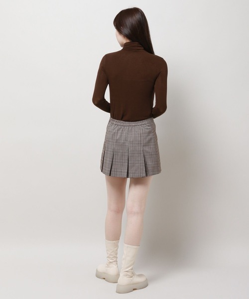 3.3 Field Trip （3.3フィールドトリップ）の「3.3 Field Trip／タートルネック トップス（Tシャツ/カットソー・レディース・ブラック/ブラウン/アイボリー/グレー・FREE）」の6枚目の写真