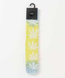 IO（イオ）（イオ）の「【HUF】ハフ PLANTLIFE TIEDYE SOCK 靴下 クルーソックス SK00432（ソックス/靴下・メンズ）」