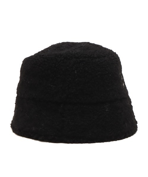 atmos pink（アトモスピンク）の「atmos pink ボア バケットハット（ハット・レディース・ライム/アイボリー/ブラック・FREE）」の11枚目の写真