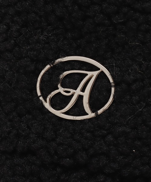 atmos pink（アトモスピンク）の「atmos pink ボア バケットハット（ハット・レディース・ライム/アイボリー/ブラック・FREE）」の13枚目の写真