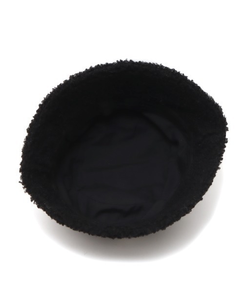 atmos pink（アトモスピンク）の「atmos pink ボア バケットハット（ハット・レディース・ライム/アイボリー/ブラック・FREE）」の15枚目の写真