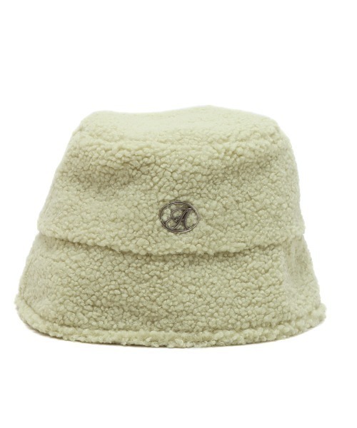 atmos pink（アトモスピンク）の「atmos pink ボア バケットハット（ハット・レディース・ライム/アイボリー/ブラック・FREE）」の16枚目の写真