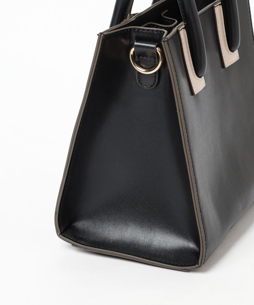 BAYFLOW（ベイフロー）の「ミニスクエアロゴテープショルダー（ショルダーバッグ・レディース・ブラック/グリーン系/ゴールド・FREE）」の13枚目の写真