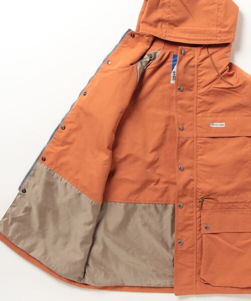 SIERRA DESIGNS(シェラデザイン)の「SIERRA DESIGNS RENU(R) マウンテンフードジャケット(マウンテンパーカー・メンズ・ブラック/ブルー/オレンジ・L/XL/M)」の5枚目の写真