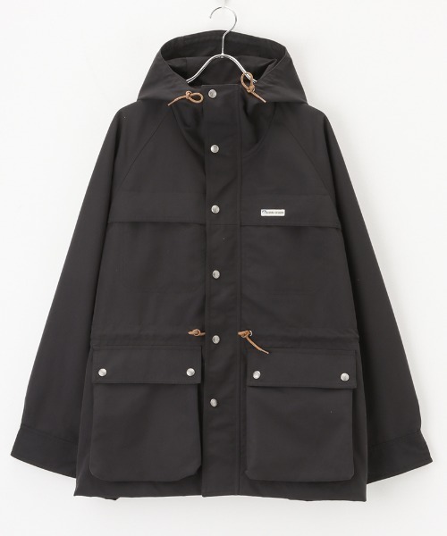 SIERRA DESIGNS(シェラデザイン)の「SIERRA DESIGNS RENU(R) マウンテンフードジャケット(マウンテンパーカー・メンズ・ブラック/ブルー/オレンジ・L/XL/M)」の2枚目の写真