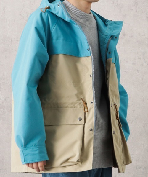 SIERRA DESIGNS(シェラデザイン)の「SIERRA DESIGNS RENU(R) マウンテンフードジャケット(マウンテンパーカー・メンズ・ブラック/ブルー/オレンジ・L/XL/M)」の10枚目の写真
